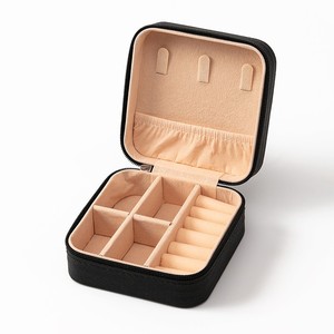 Wholesale Custom Logo Paper Shaped Jewelry Box Travel Small Jewelry Organizer Rings <b>Earrings</b> Necklaces Bridesmaid <b>Gift</b> <b>Boxes</b> - Product Image 2