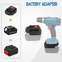 Adaptateur de batterie MT18BS adapté à la batterie au lithium-ion Makit 18v converti en outils électriques sans fil professionnels BOSCH 18V