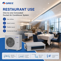 Climatiseur encastré au plafond GREE U-Match 10,1 kW avec système de pompe à chaleur pour hôtel, bureau, magasin et appartement (CVC)