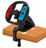 Dudukan Roda Kemudi Balap Multi-Axis Bahan ABS Universal untuk Nintendo Switch Joycon 1 2 Controller