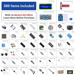 ชุดเริ่มต้น Chipboard Sunfounder สำหรับ Raspberry Pi 5 4b 3b B+ 400, <span class=keywords><strong>Python</strong></span> C Java Scratch Node.js, <span class=keywords><strong>คอร์ส</strong></span>วิดีโอสอน (ไม่รวม Pi) - Product Image 6
