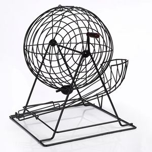 Máquina de <span class=keywords><strong>Bingo</strong></span> Metálica Extra Grande XCL, 200 Bolas, Máquina Manual de Lotería, Marcadores de <span class=keywords><strong>Bingo</strong></span>, Juegos de Mesa - Product Image 1