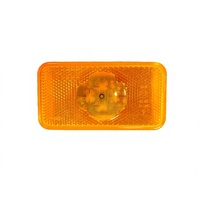 Nouvelle lampe de position latérale LED jaune ambre 24V avec prise d'origine intégrée et réflecteur pour camions FH/FM
