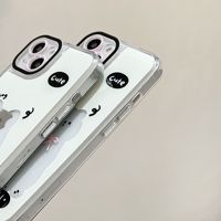 Étui de protection pour téléphone portable mignon chat Flash Light-Up Cartoon Dog pour iPhone 15 Plus et iPhone 16 Pro Max modèle 14 Plus