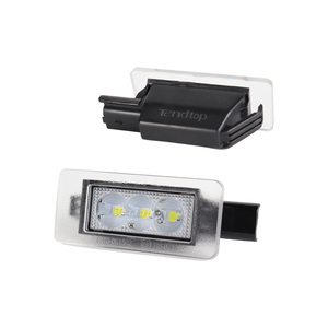 Feu arrière de plaque d'immatriculation pour <span class=keywords><strong>Peugeot</strong></span> 3008 2016-2019 207CC <span class=keywords><strong>208</strong></span> 30 8MK2 2008 5008 Lampes - Product Image 6