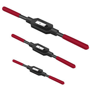 एंटी स्किड एडजस्टेबल हैंड टैप रिंच M1-M33/1/16 "-1" कठोर कार्बन स्टील थ्रेड काटने उपकरण - Product Image 5