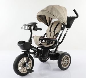 Poussette pour bébé en acier Lanying X7, tricycle pour enfants, véhicule jouet, prix de gros directement de l'usine - Product Image 3