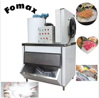 Máquina Personalizada para Hacer Hielo en Escamas, Grado Alimenticio, para Pesca/Supermercado/Enfriamiento de Concreto