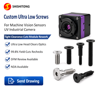 Sekrup Kustom Dog Point Step 316L A286 Ultra Low Large Low Torx Hex Socket Screws Produsen untuk Kamera Industri UV