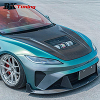BK Tuning Nouveau Modèle 3 Juniper Modifié CMST Ver.2 Capot avant en fibre de carbone transparente pour Tesla Model 3 Highland
