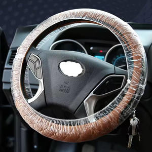 Housse de <span class=keywords><strong>volant</strong></span> <span class=keywords><strong>jetable</strong></span> fabricant personnalisé en gros avec élastique pour la protection du <span class=keywords><strong>volant</strong></span> de voiture - Product Image 6
