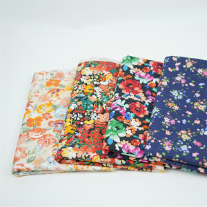 Китайская Роскошная цифровая печать с индивидуальным принтом, дизайн liberty london, хлопчатобумажная ткань для платья - Product Image 4