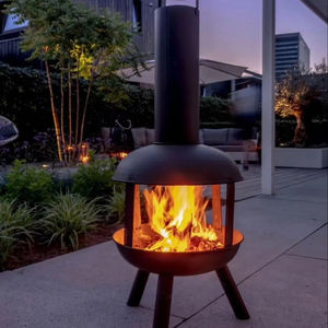 Brasero décoratif en métal, fabrication artisanale de qualité supérieure - Product Image 1