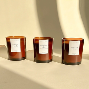 Vela Aromática Personalizada AIKUN en Frasco de Vidrio, Vela de Cera de Soya, Marca Privada, Decoración para el Hogar, Regalo de Aromaterapia - Product Image 5