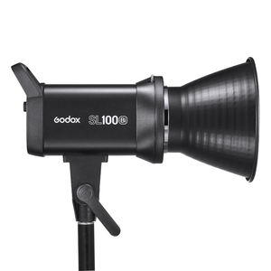 Luce Video LED Godox SL100Bi 100W 5600K Versione Bianca con Pannello <span class=keywords><strong>LCD</strong></span>, Luce Continua da Studio con Attacco Bowens - Product Image 5