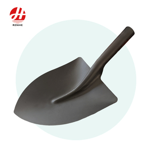 จอบพลั่วทำสวนทำจากเหล็กสีดำเครื่องมือก่อสร้าง - Product Image 1