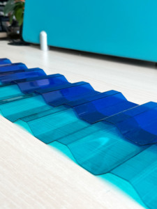 Toiture en polycarbonate ondulé anti-bruit, anti-UV, résistante aux chocs pour couverture de patio - Product Image 3