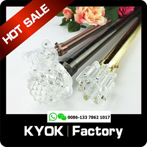 KYOK Bán Buôn Thị Trường Nga 300Cm Curtain Pole, Chất Lượng Tốt Antique Brass Curtain Ống, Đẹp Bức Màn Góc Bán Buôn - Product Image 6