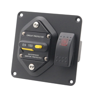 Tableau de disjoncteurs étanche IP65 24V 20A 150A avec protection contre les surcharges et interrupteurs à bascule pour applications marines, contrôle industriel, ferroviaires