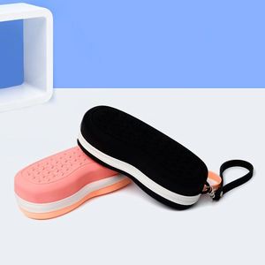 Estuche de Almacenamiento de Silicona Portátil e Impermeable para Gafas de Natación - Product Image 1