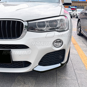 Gloss Black <b>Car</b> Front Bumper Lip Splitter Spoiler <b>Diffuser</b> Body Kits Tuning for BMW X3 X4 F25 F26 M Sport 2014-2017 - Product Image 5