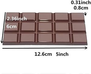 Molde de Chocolate Rectangular de Policarbonato, Estilo Dubai, para Celebridades de Internet, Molde para Barras de Chocolate - Product Image 2