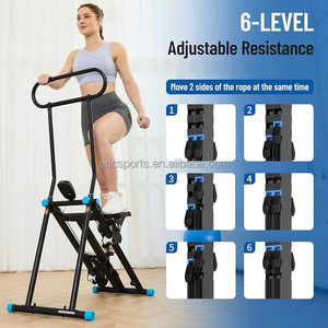 Appareil d'exercice multifonctionnel en métal pour la maison, pour la <span class=keywords><strong>perte</strong></span> <span class=keywords><strong>de</strong></span> <span class=keywords><strong>poids</strong></span>, avec fonction <span class=keywords><strong>de</strong></span> comptage des pas, pliable, durable, simulateur d'escalade - Product Image 3