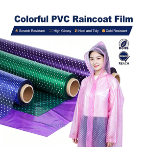 Upright Factory Direct Supply High Glossy PVC Sheet Waterproof Anti-UV PVC Soft Film For Raincoats And Umbrellas