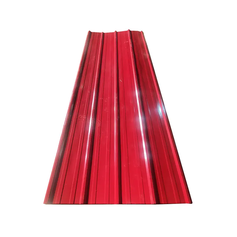 Long Span Steel High Quality Roofing Galvanized Color Coated Corrugated Sheet