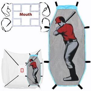 Filet de zone de frappe réglable HV Brand 1/9 pour entraînement de softball et de baseball, en polyester pour une pratique optimale - Product Image 5