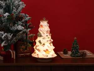 Nuova Lampada LED a Forma di Albero di Natale Allungabile, Decorazione <span class=keywords><strong>da</strong></span> Tavolo, Illuminazione Festiva per Casa, Lampada Pieghevole a Batteria - Product Image 5