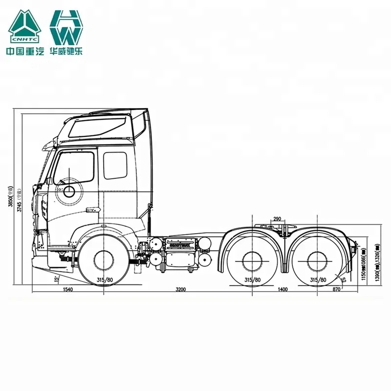 Sinotruk-Cabezal de remolque 6x4, para camión usado, de 10 ruedas, 371HP, se vende en África