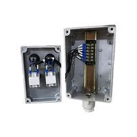 Boîte de distribution électrique en alliage d'aluminium anti-corrosion, anti-explosion, personnalisée, pour inspection et fonctionnement, 100A