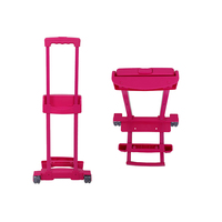 Chariot à roulettes classique de luxe WELFULL L502 en aluminium, 2 roues, poignée télescopique, accessoires pour sacs