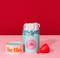 Boîte ronde d'emballage de soins personnels de coupe menstruelle étanche de qualité