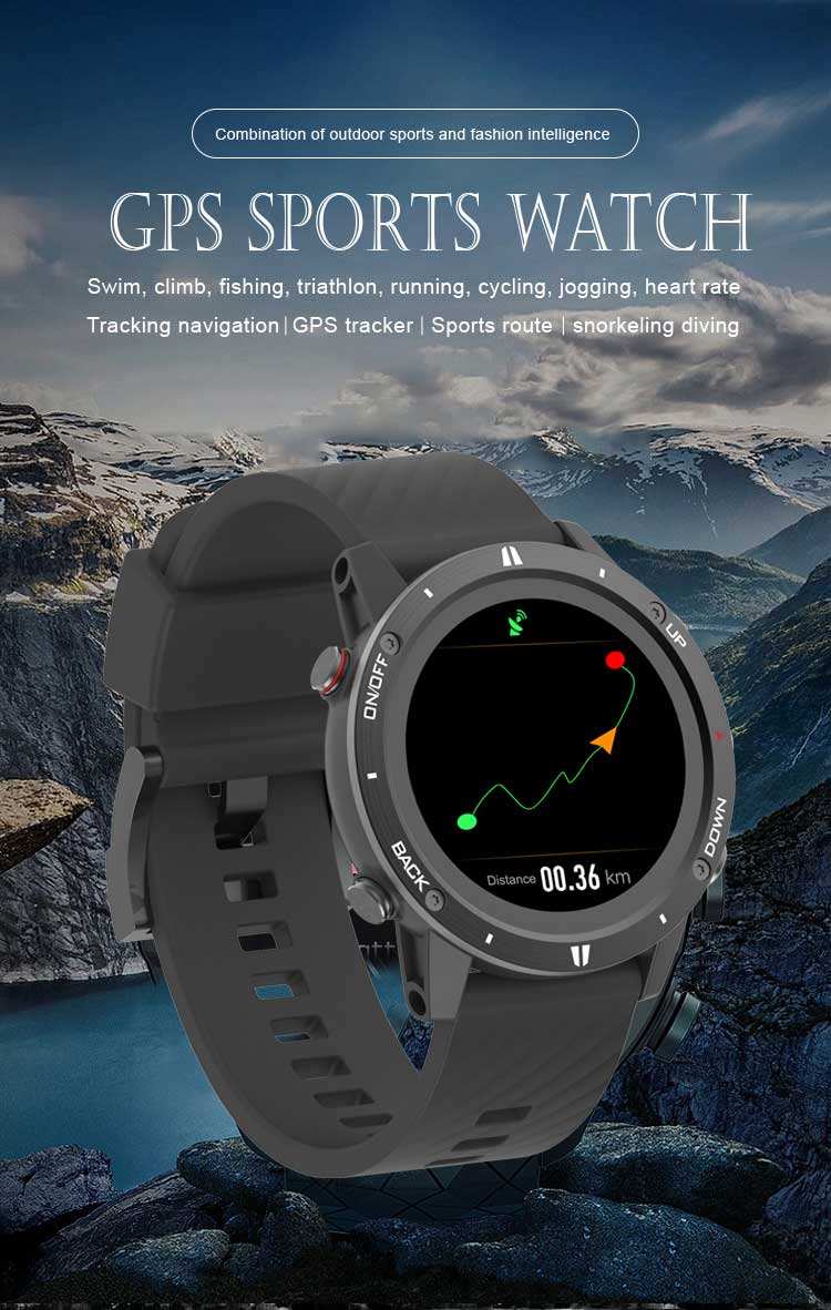 SENBONO G5 GPS Smart Watch 5ATM Waterproof Durable