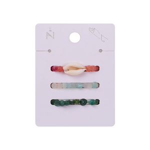 Bracelet en Agate Coquillage Acier Inoxydable Fait Main Lot de 12 Pièces - Product Image 2