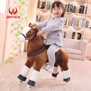 Giocattoli di Peluche Unicorno <span class=keywords><strong>a</strong></span> Prezzo di Fabbrica, Giocattoli Meccanici Camminanti, Stile Equitazione, Giocattoli Cavalcabili in Vendita - Product Image 2