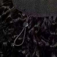 Perruque Lace Front HD 13x6 Cheveux Humains Ondulés Effet Mouillé Sans Colle Prête à Porter Densité 200% Pré-Pluckée avec Cordon de Serrage pour Femmes Noires
