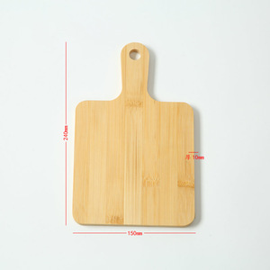 Planche à steak en bambou 350x150mm, épaisseur 10mm, plateau rectangulaire pour service, usage cuisine - Product Image 3