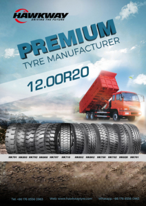 Neumáticos para Camiones y Autobuses 12.00R20 MX911 de las Marcas Chinas HAWKWAY/MARANDO, Tamaños 8.25R20, 9.00R20, 10.00R20, 12.00R20 - Product Image 6