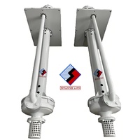 Pompe semi-submersible VS4 API610 FY à axe long, verticale, étanche, sans obstruction, pour produits chimiques et piscines pétrolières