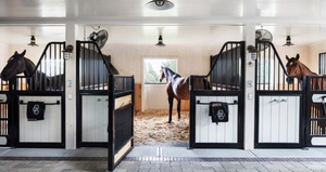 Attrezzatura completa per l'<span class=keywords><strong>allevamento</strong></span> di <span class=keywords><strong>cavalli</strong></span> pannello in legno di bambù 20mm telaio in acciaio zincato a caldo capannone per <span class=keywords><strong>cavalli</strong></span> portatile - Product Image 3