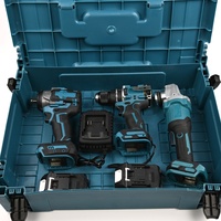 Perceuse à percussion électrique rechargeable sans fil avec mandrin métallique de 13 mm pour le béton