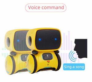 educativos control de <span class=keywords><strong>voz</strong></span> táctil inducción inteligente interactivo de Aprendizaje Temprano de robot inteligente con luz y música - Product Image 4
