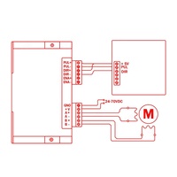 Driver Microstep Digital CNC DM542 2 Fase 4.2A Motor Stepper Nema23 20-50V IP20 Mesin CNC Printer 3D dengan Garansi