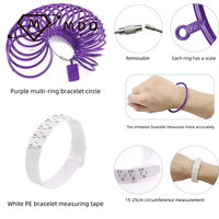 5-teiliges Armband-Formungs- und Restaurierungs-Set für Gold-/Silberschmuck Massivholz-Armbandstab Armband-Größenmesswerkzeug-Kit