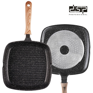 Dsp Professional Square Frying <b>Pan</b> Ca006 D24 D28 Black <b>Nonstick</b> Healthy Grill <b>Pan</b> For Gas Stove Universal Use - Product Image 5