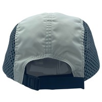Gorra de 5 Paneles Personalizada al por Mayor con Logotipo, Ligera, Impermeable, Transpirable, de Secado Rápido, de Nailon y Poliéster, de Perfil Bajo para Marcas, al por Mayor