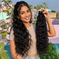 Cheveux humains vierges vietnamiens bruts, lots épais, double trame, bouclés indiens et birmans, vente en gros, extensions de cheveux alignées sur les cuticules